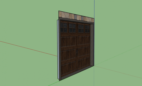 Garage Door 3d model