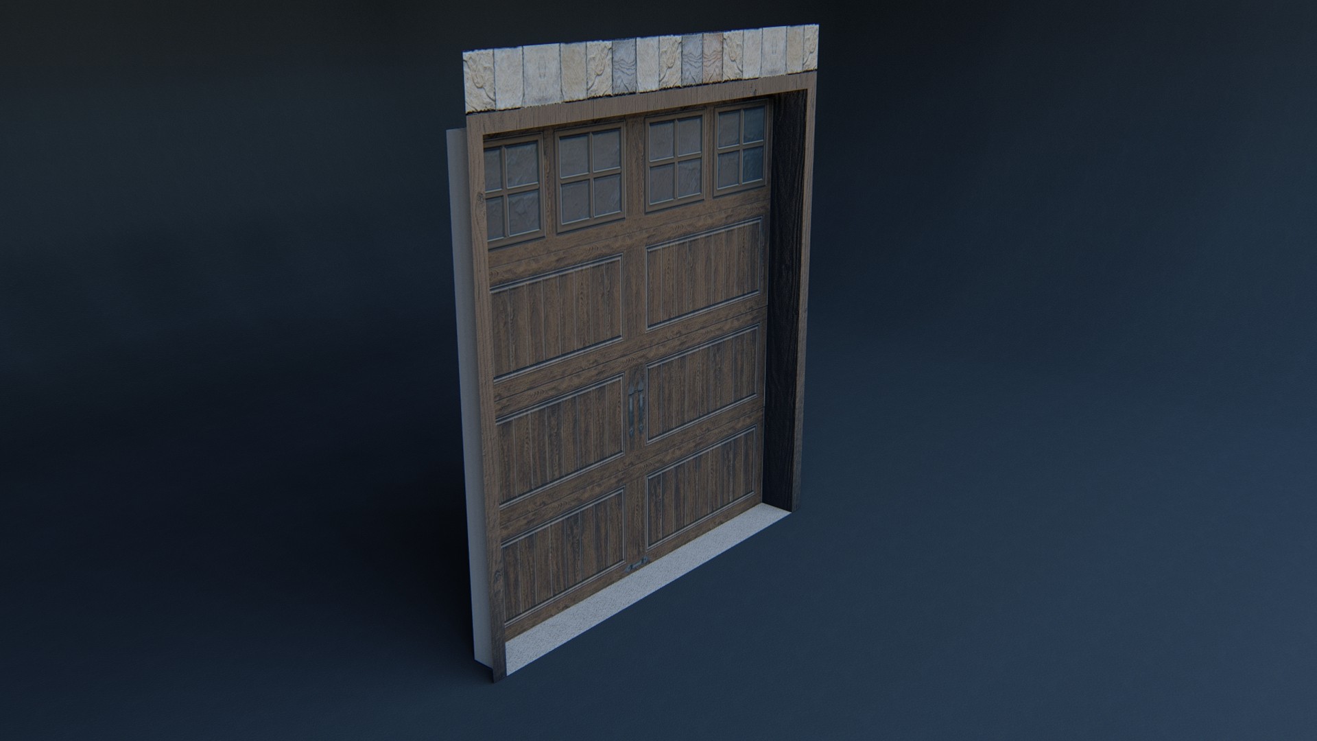 Single Garage Door 3d Model Residential 3d Sketchup Model