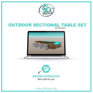 Outdoor-Sectional-and-table-set-3d-tools