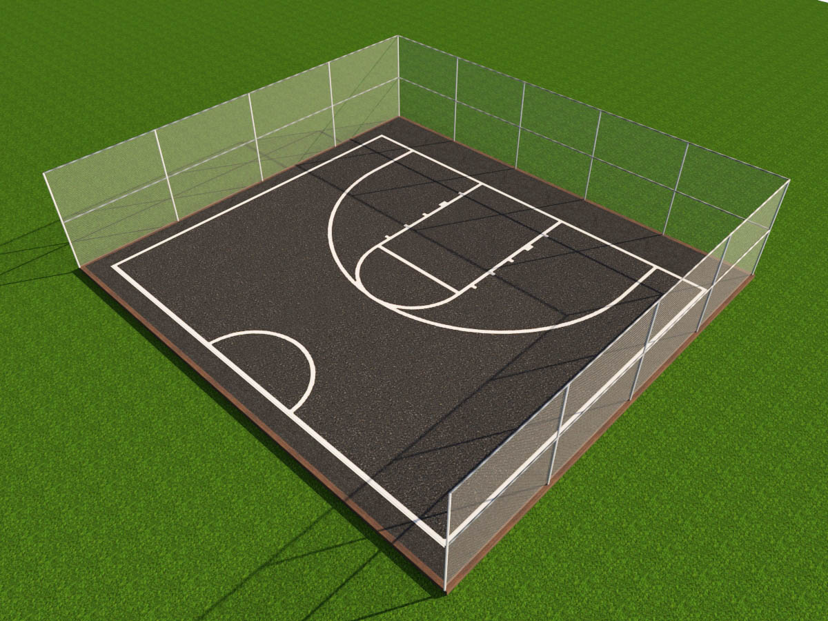 3d-models-download-basketball-court-personal-outdoor design