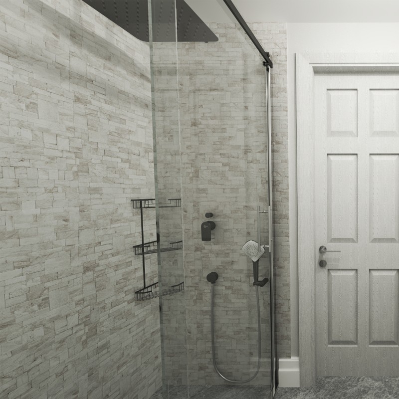3d bathroom design rendering 3d mockup