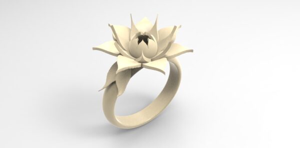 Flower Ring 3D model Max File