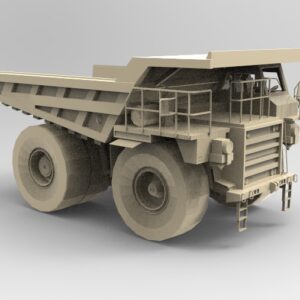 Pickup Dump Truck 3D model instant download 3D tools OBJ 3DS Max File