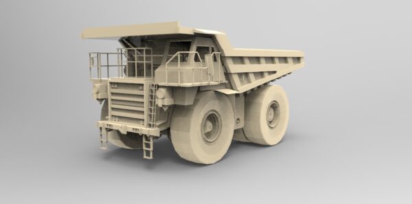Pickup Dump Truck 3D model Max File