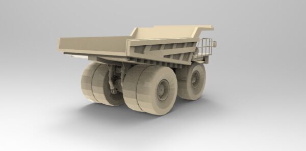 Pickup Dump Truck 3D Model