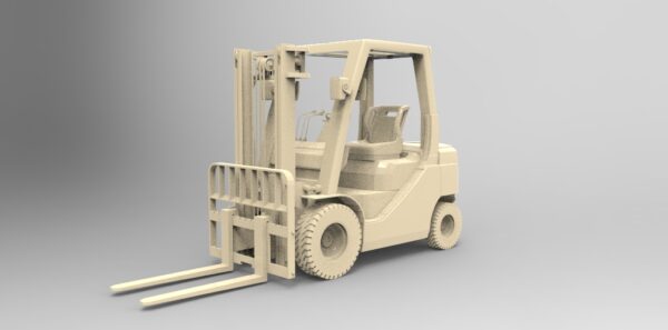 Pickup Forklift 3D Model