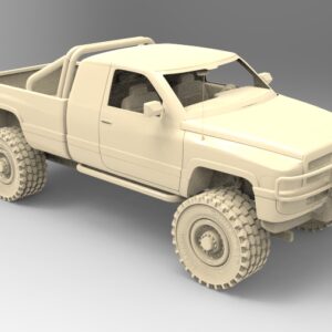 Pickup Truck 3D model instant download 3D tools OBJ 3DS Max File