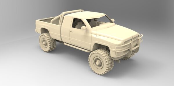 Pickup Truck 3D model instant download 3D tools OBJ 3DS Max File