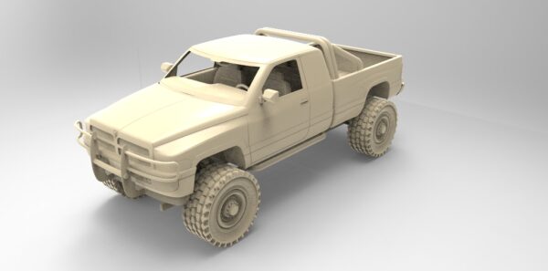Pickup Truck 3D model Max File