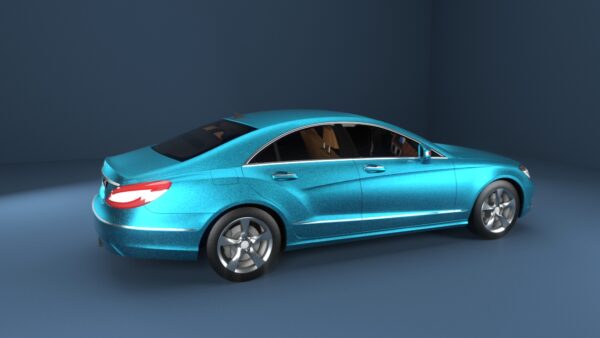 Sedan Car 3D model Max File