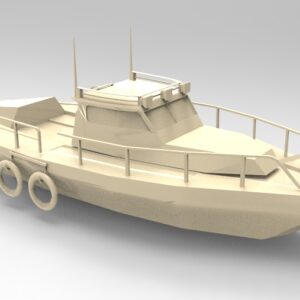 Speed Boat 3D model instant download 3D tools OBJ 3DS Max File