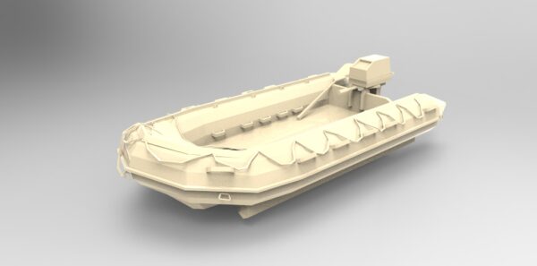 Speed Raft Boat 3D model instant download 3D tools OBJ 3DS Max File