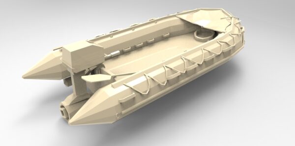 Speed Raft Boat 3D Model
