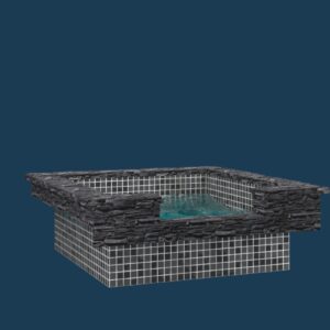 Stone Hot Tub 3D model instant download 3D tools OBJ 3DS Max File