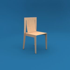 Wooden Dining Chair 3D model instant download 3D tools OBJ 3DS Max File