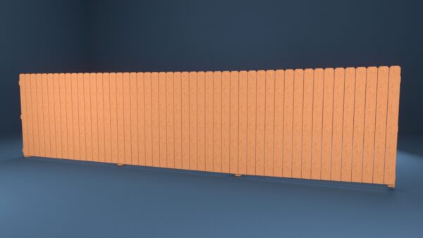Wooden Fence 3D model Max File