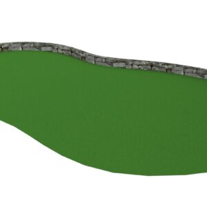 Backyard Putting Green 3D model Max File